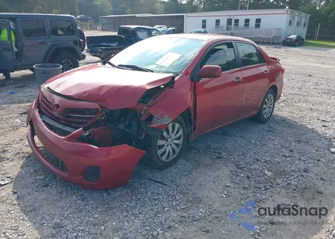 2013 Toyota Corolla Le from USA, damaged, VIN 2T1BU4EE7DC986485